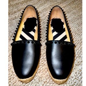 Christian Louboutin leather Espadrilles